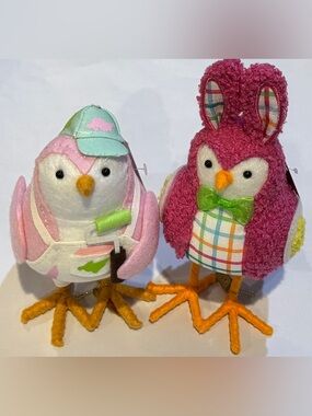Target Bird Spring Collection SCRIBBLE  TINT Featherly Friends Decorative Birds
